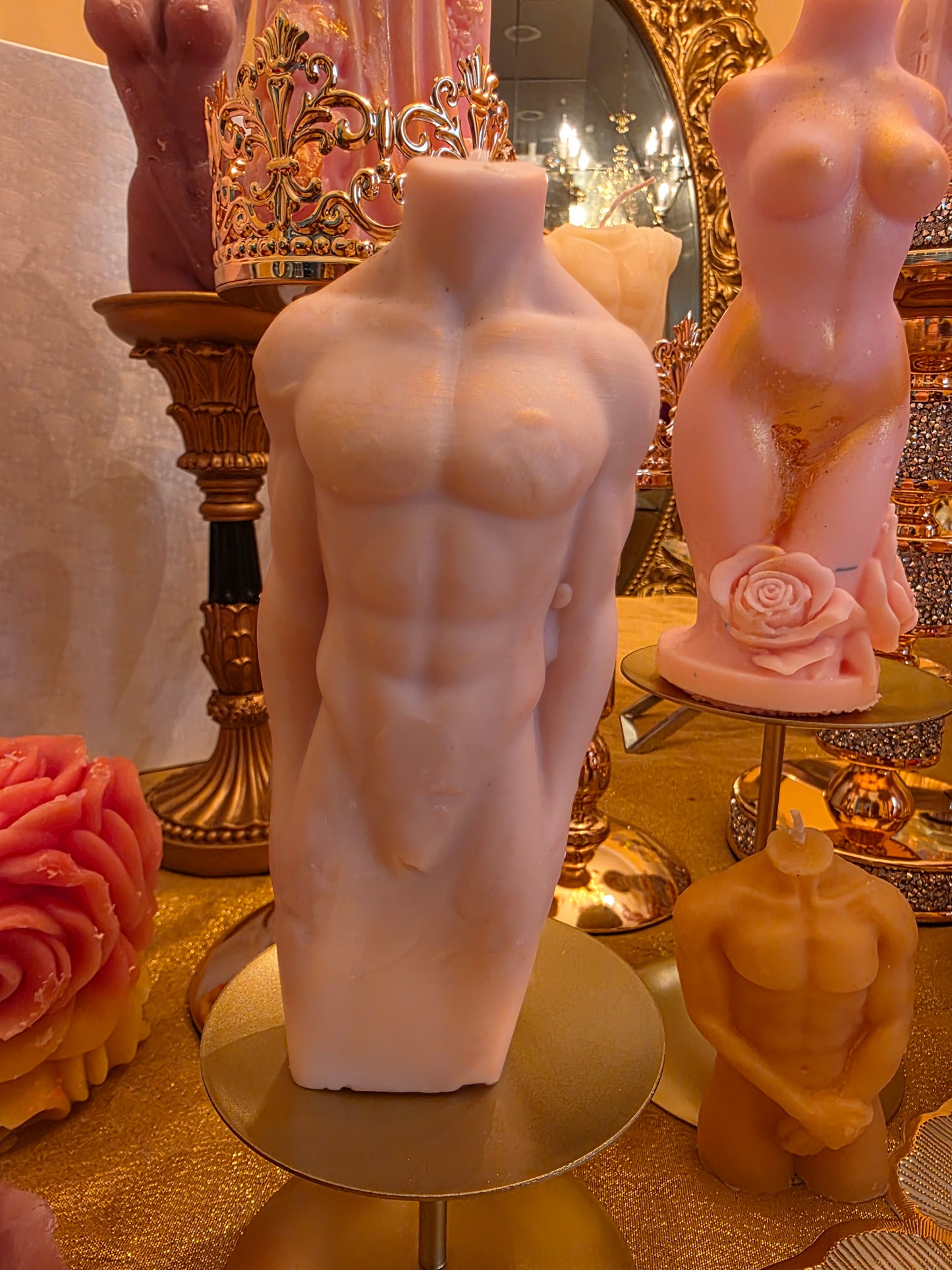 Imperial Gentleman™ Candle  (Male Torso)