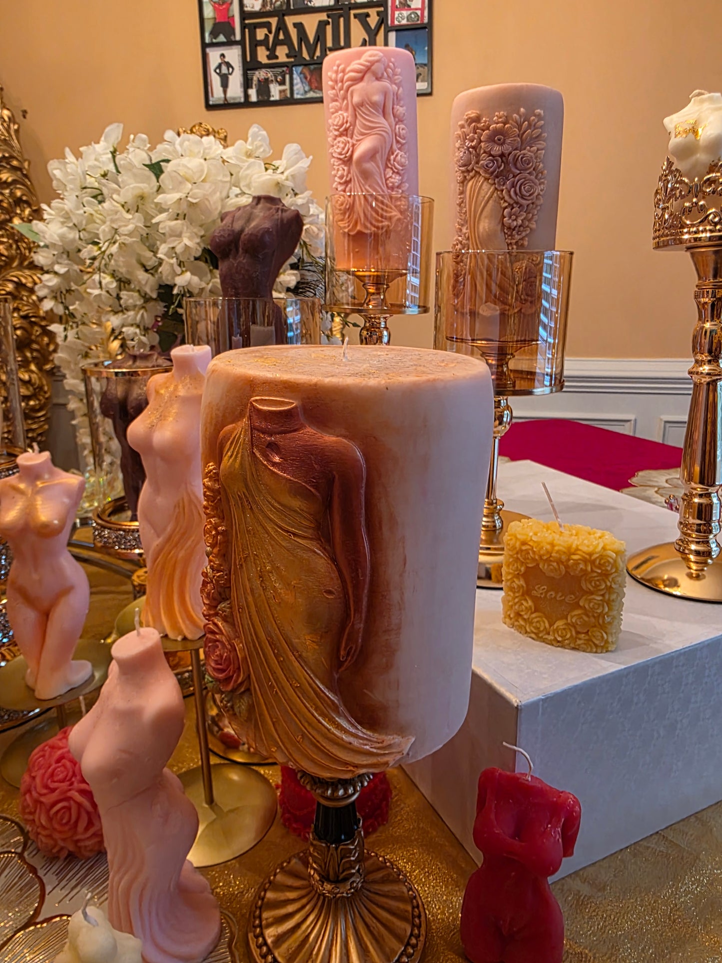 Goddess in Bloom™ Pillar