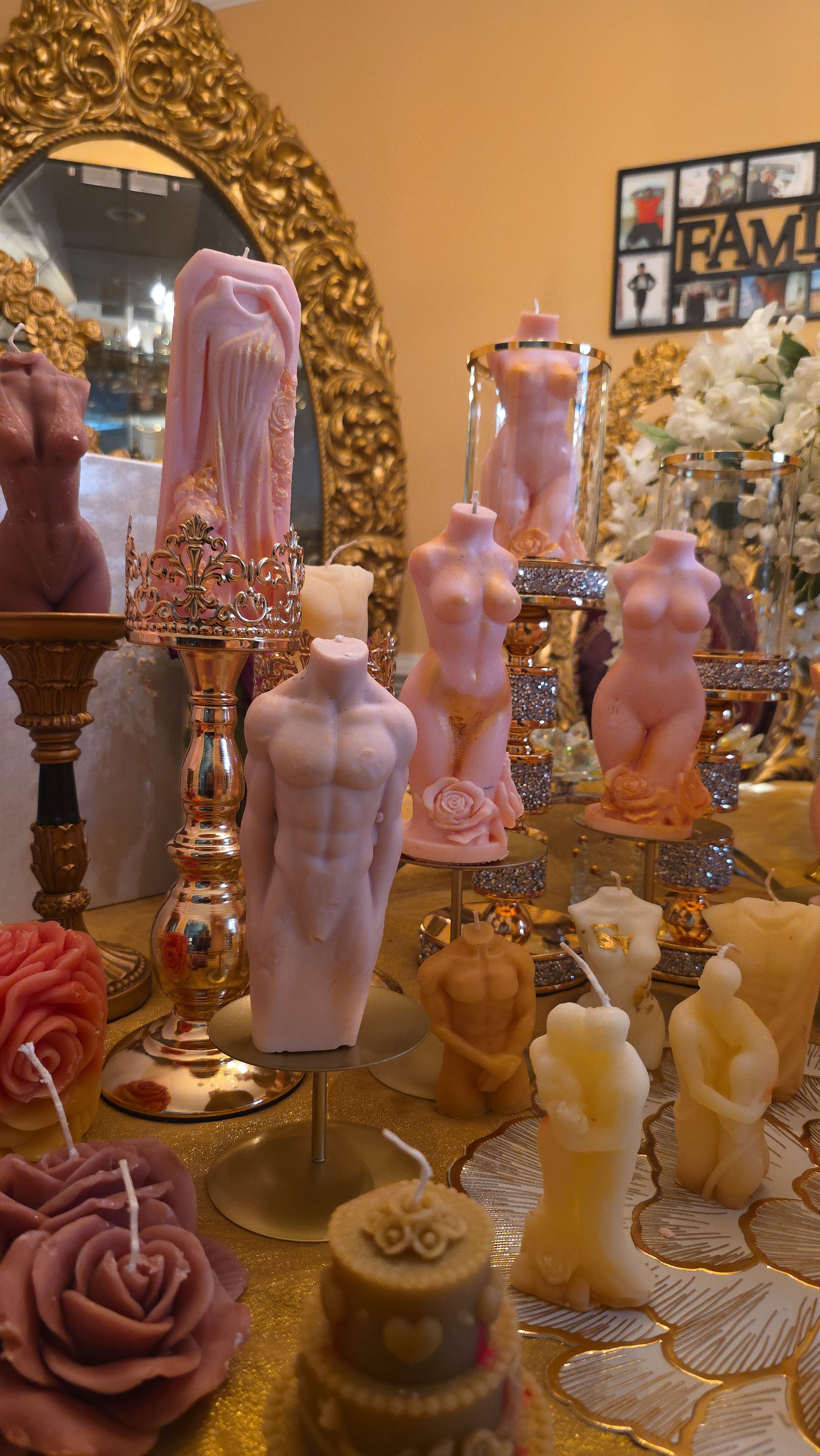 Imperial Gentleman™ Candle  (Male Torso)
