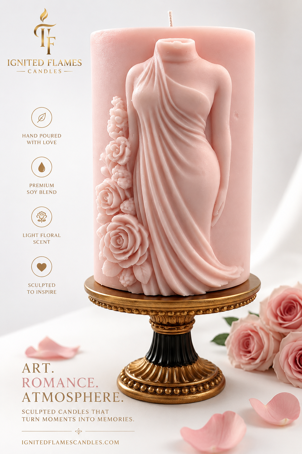 Goddess in Bloom™ Pillar