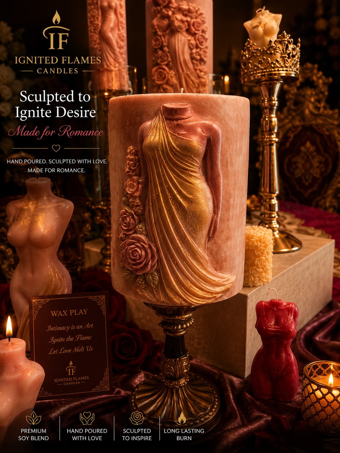 Goddess in Bloom™ Pillar