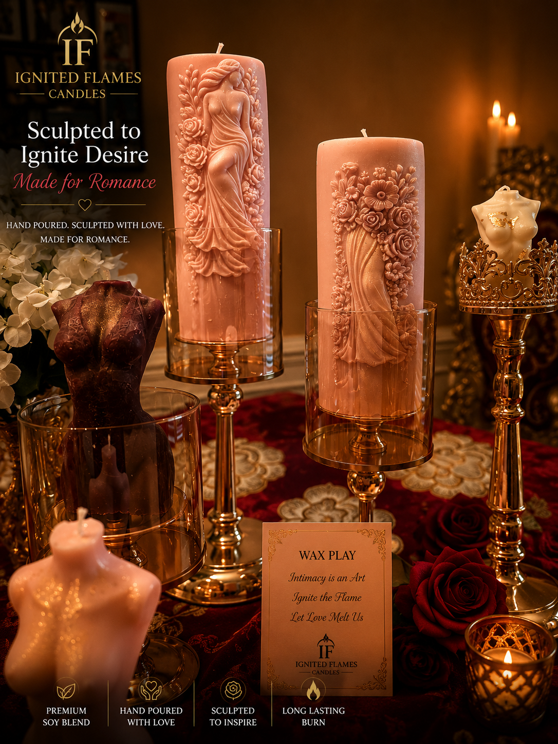 Goddess of Roses™ Pillar