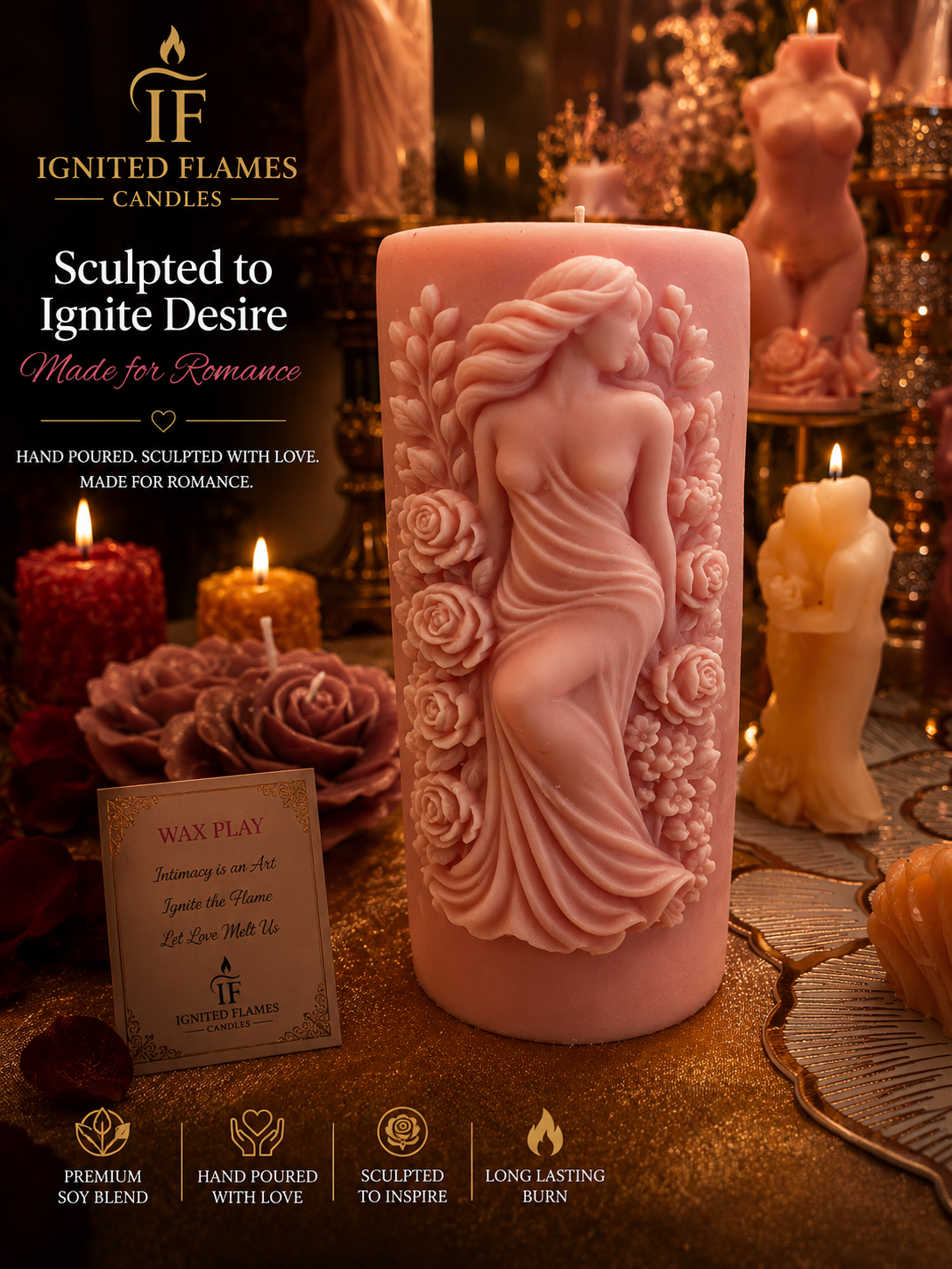 Goddess of Roses™ Pillar