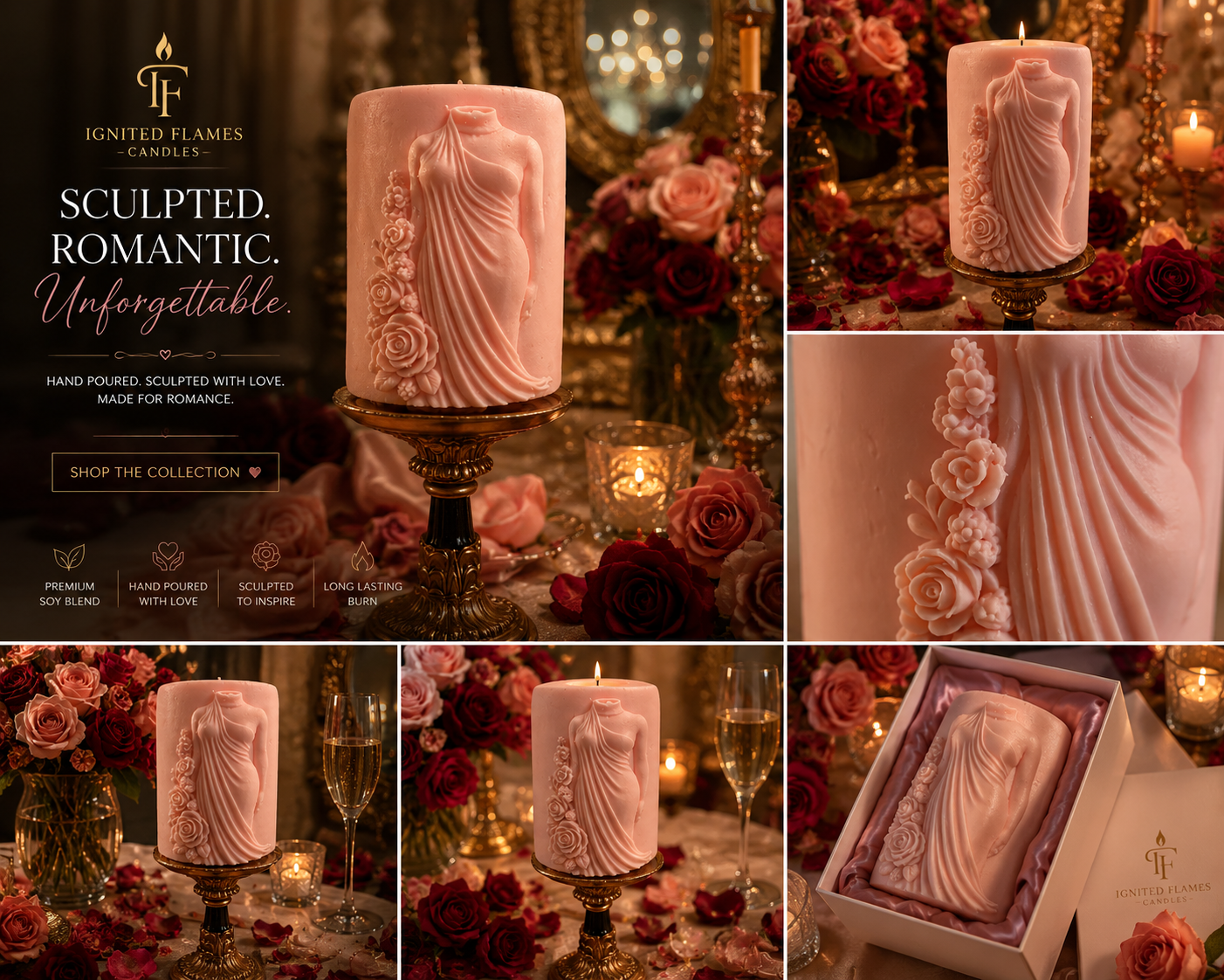 Goddess in Bloom™ Pillar
